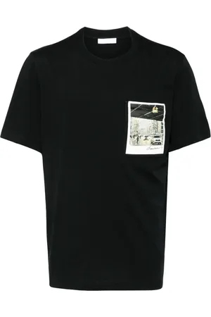 Helmut Lang Playera con estampado gráfico