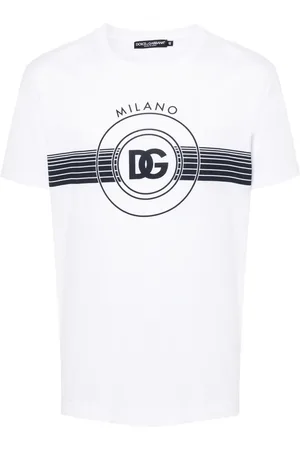 Dolce & Gabbana Playera con logo estampado