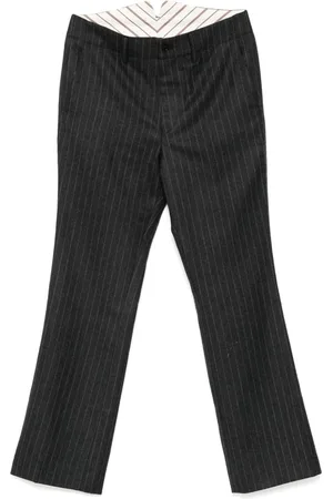 JUNYA WATANABE Pantalones chinos con motivo de rayas