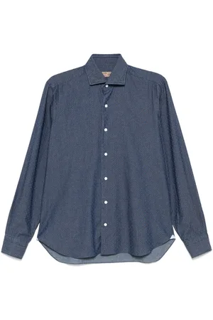 BARBA Camisa con estampado floral