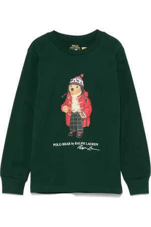 Ralph Lauren Playera con motivo Polo Bear