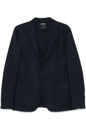 Ermenegildo Zegna Blazer con motivo de cuadros