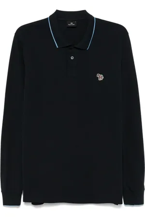 Paul Smith Playera tipo polo con parche del logo