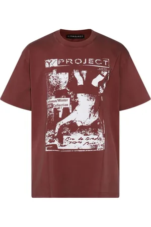 Y / PROJECT Playera con estampado gráfico