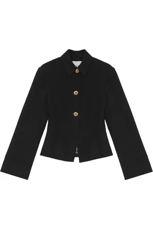 Ganni Blazer de sarga