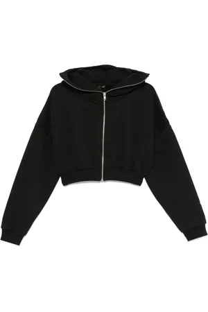 Entire Studios Hoodie corta con cierre