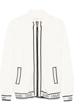Liu Jo Cárdigan con logo en jacquard