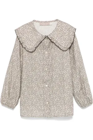 LA STUPENDERIA Blusa con estampado floral
