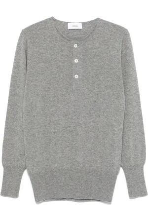 LARDINI Suéter con efecto melange