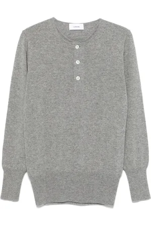 LARDINI Suéter con efecto melange