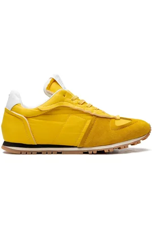 Maison Margiela Tenis Retro Runner Yellow