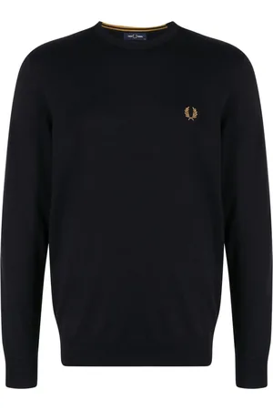 Fred Perry Suéter con logo bordado
