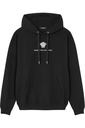 VERSACE Hoodie con bordado Medusa Milano