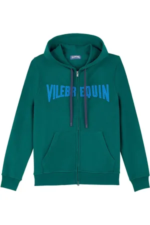 Vilebrequin Hoodie con logo estampado