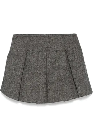 Durazzi Milano Falda corta con diseño plisado