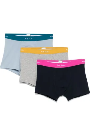 Paul Smith Pack de tres bóxeres con logo en la pretina