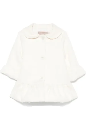 LA STUPENDERIA Abrigo con dobladillo peplum