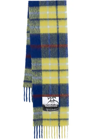 Vivienne Westwood Bufanda con motivo de cuadros tartán