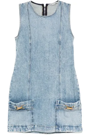 Stella McCartney Vestido sin mangas con detalle de broche