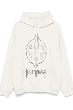Balenciaga Hoodie Metal BB