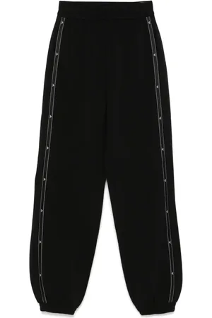 Emporio Armani Pantalones con franjas del logo