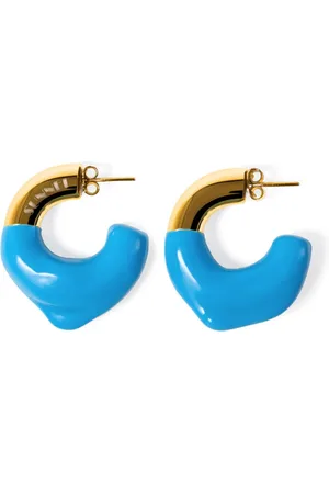 SUNNEI Aretes con detalle de goma