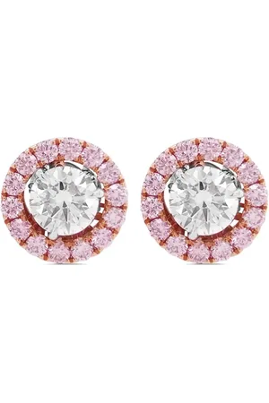 HYT Jewelry Aretes en oro de 18kt con diamante