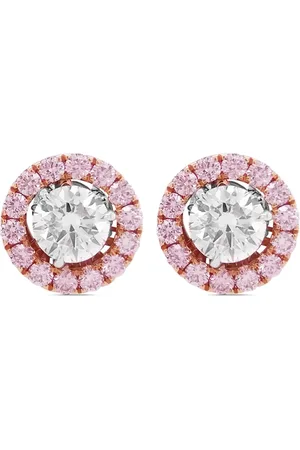 HYT Jewelry Aretes en oro de 18kt con diamante