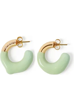 SUNNEI Aretes con detalle de goma
