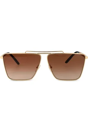 VERSACE Lentes de sol con armazón cuadrada