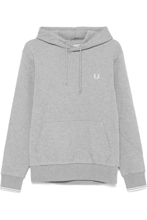 Fred Perry Hoodie con logo bordado
