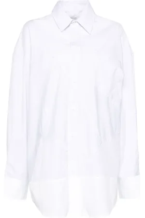 Feng Chen Wang Camisa con logo bordado