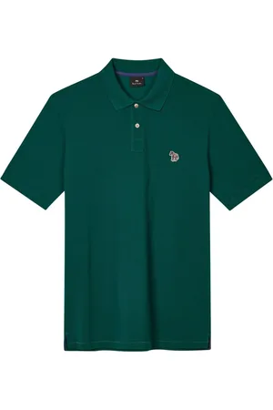 Paul Smith Playera tipo polo con motivo Zebra