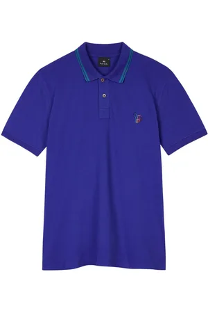 Paul Smith Playera tipo polo Broad Stripe Zebra