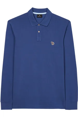 Paul Smith Playera tipo polo con motivo Zebra