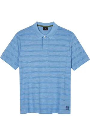 Paul Smith Playera tipo polo Marl Stripe