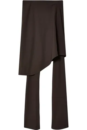 JOHANNA PARV Pantalones rectos a capas