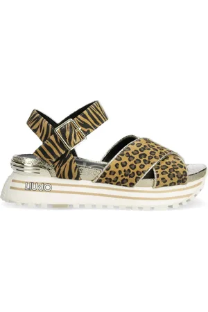 Liu Jo Sandalias con estampado de leopardo