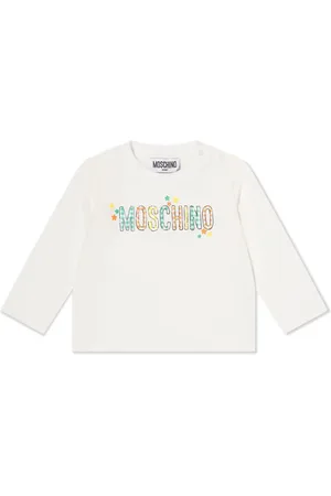 Moschino Playera con logo estampado