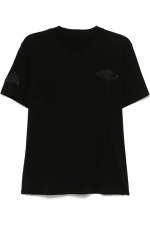 SACAI Playera cuello redondo