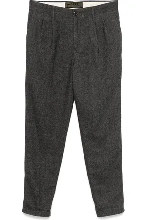 Incotex Pantalones con motivo de espiga