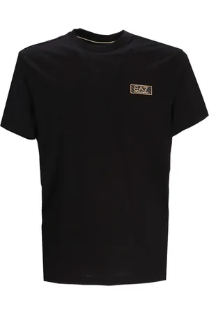 EA7 Playera con logo de parche