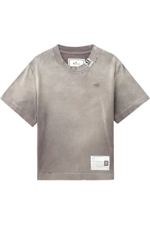 Maison Mihara Yasuhiro Playera con logo bordado