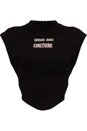 VERSACE Top sin mangas