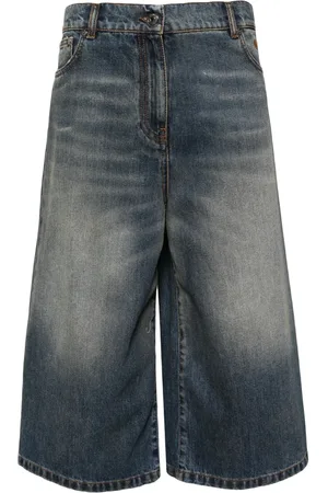 Msgm Shorts con efecto degradado
