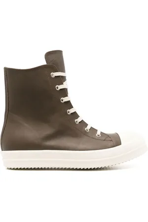 Rick Owens Tenis altos con agujetas