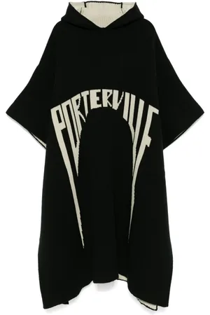 Rick Owens Poncho tejido