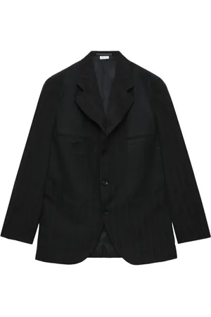 Comme des Garçons Blazer con rayas estampadas