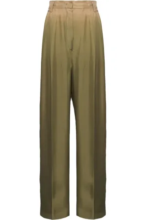 Prada Pantalones palazzo con efecto degradado