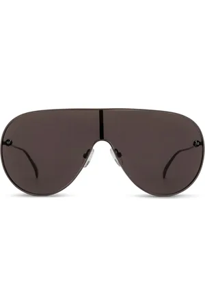 Alexander McQueen Lentes de sol con armazón oversize
